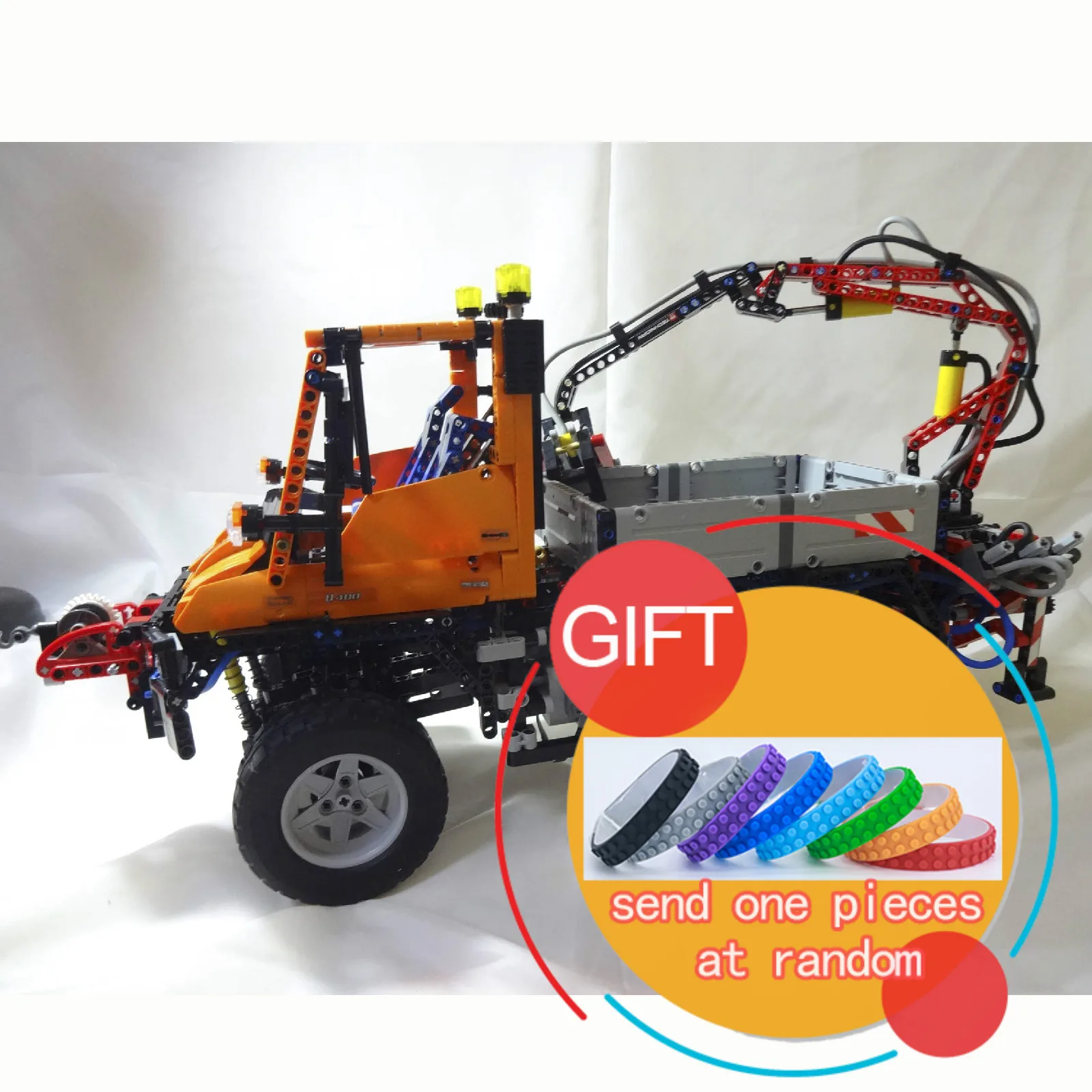 

New bricks 20019 technic series 2088pcs Mechanical cars unni monk Model Building blocks Compatible 8110 Toy Gift Toys lepin