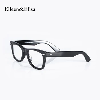 

EE Eyeglasses Frames Unisex Acetate Optical Frame Eyeglasses Elegant Spectacles Frames Prescription Glasses Nerd Glasses