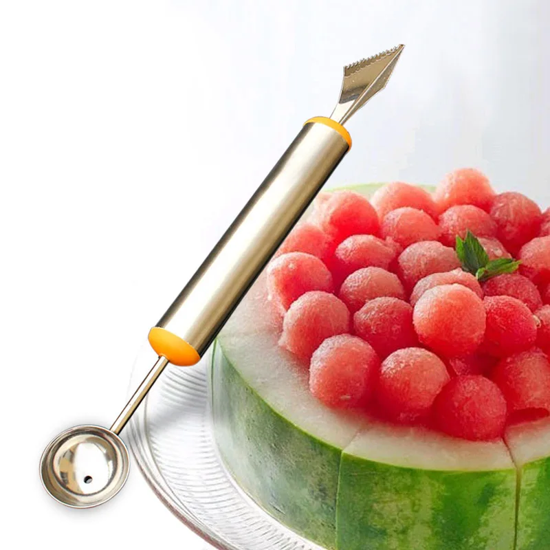 Knife For Watermelon 304 Stainless Steel Carving Gadget For The Kitchen Fruit Baller Spoon Apple