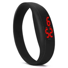 Reloj deportivo LED para mujer, Reloj deportivo digital LED Unisex de silicona, relojes de pulsera para hombre y mujer, Reloj de hombre, Envío Gratis, Mar Wd3