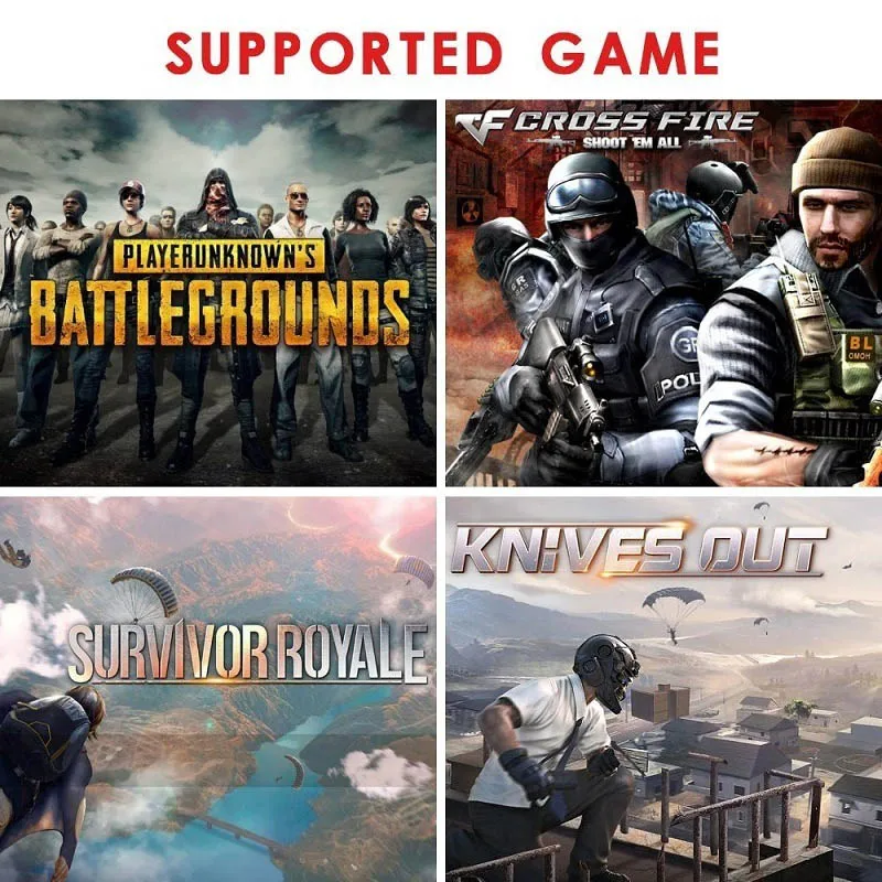 PUBG мобильный геймпад триггер огонь Кнопка Чувствительная стрелять и цель ключи
