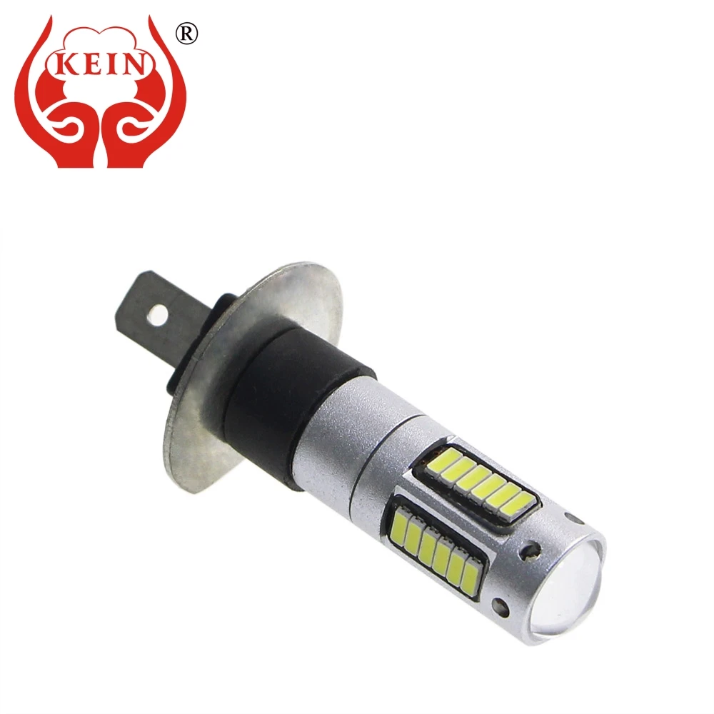 KEIN 2 шт. H1 светодиодный противотуманные лампы 4014 30SMD Авто Светодиодный Внешняя