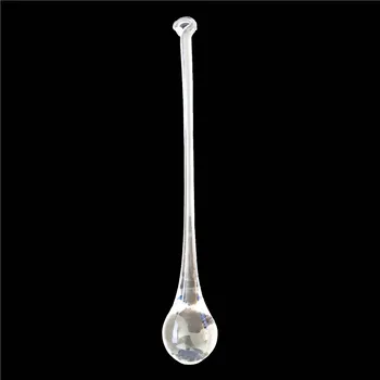 

10pcs 20*100mm Clear Crystal Glass Raindrop For Home Party Decoration Free Shipping