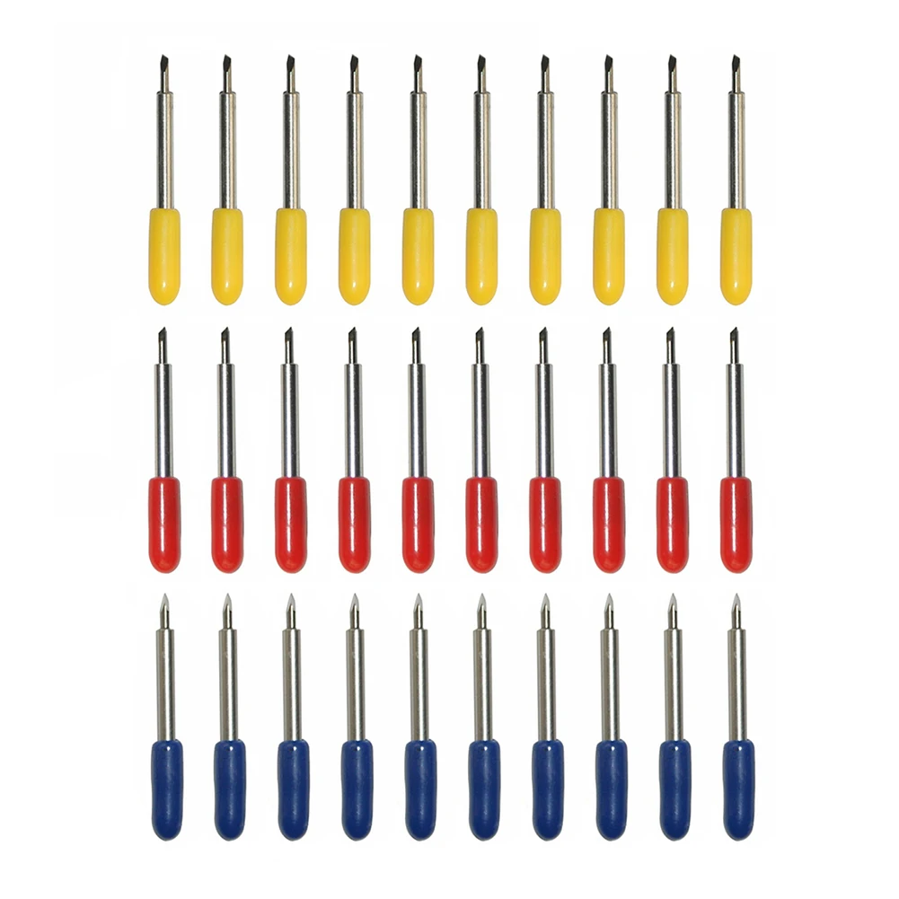 30pcs 30 45 60 Degree Roland Cricut Cutting Plotter Vinyl Cutter Knife
