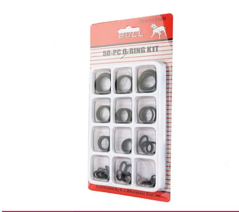 

50 Pcs/set Rubber O Ring Washer Seals Watertightness Assortment o rings Gasket Washer 12 Different Size Gaskets With orings Kit