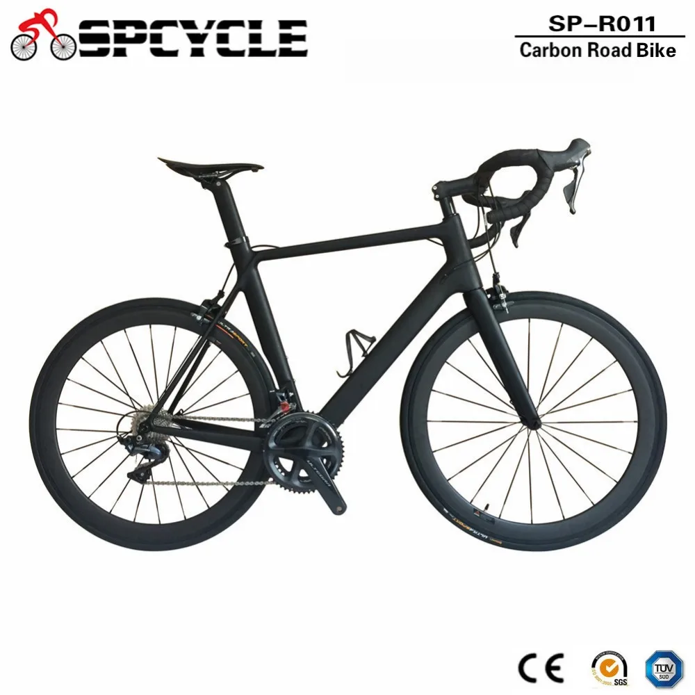 Spcycle карбоновый дорожный велосипед Полный дорожный велосипед с 50 мм карбоновыми колесами Ultegra 5800/R8000/9000 Groupset доступны