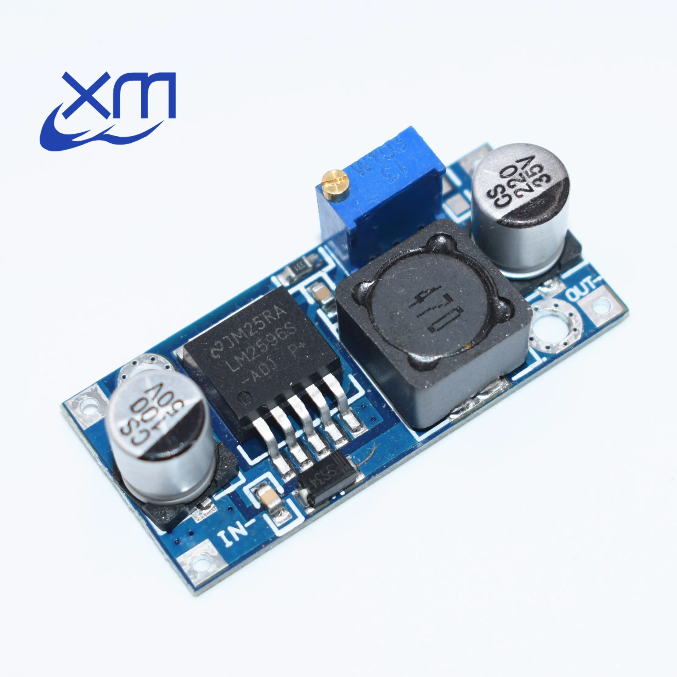 Convertitore Step-down DC 4.5-40V A 5V 2A, Con Voltmetro E Uscita USB - Modulo Nuovo