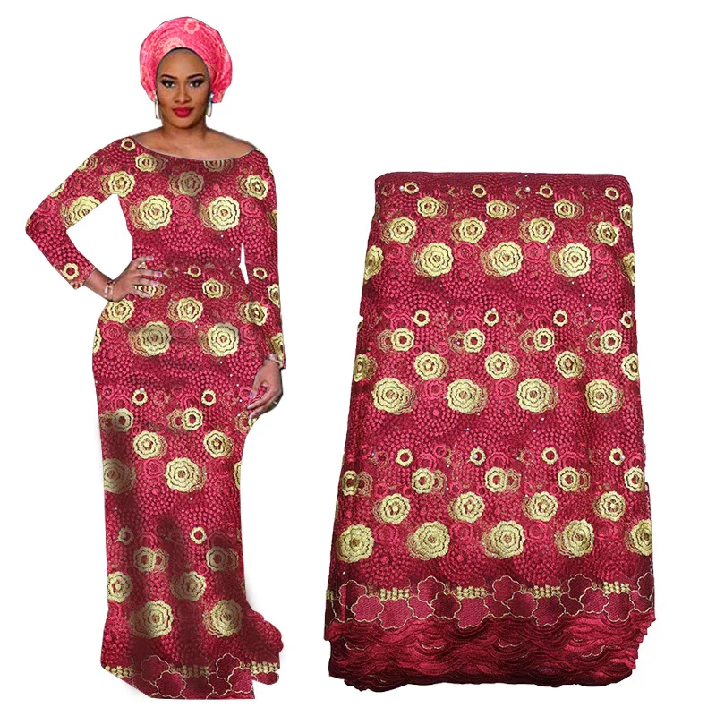 Дизайн африканская бисерная кружевная ткань с бисером нигерийская кружевная ткань для свадьбы французская вышивка тюль вуаль кружевная ткань