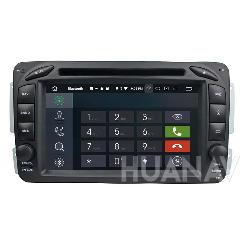Автомобильная магнитола Android 8 0 для ML W163/CLK gps-навигация dvd-плеер C-Class W203 SLK