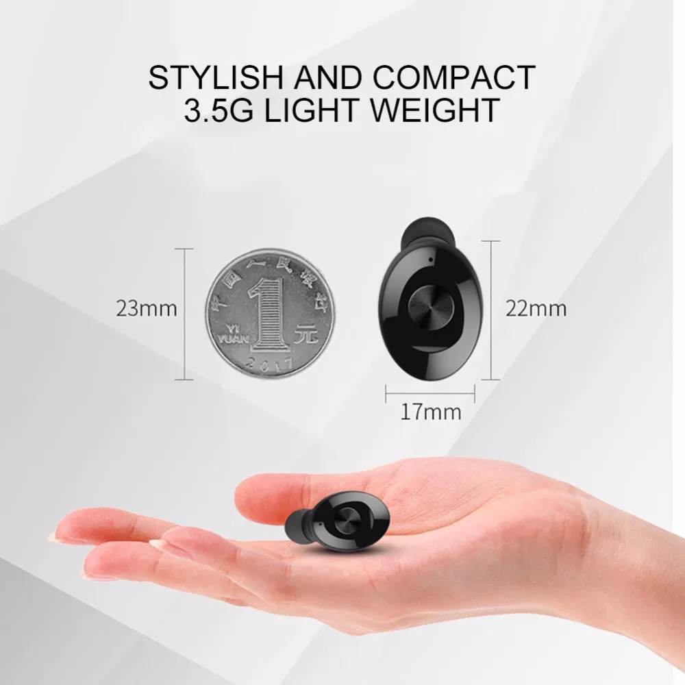 True Mini беспроводные Bluetooth 5 0 наушники с басами двойной микрофон гарнитура для