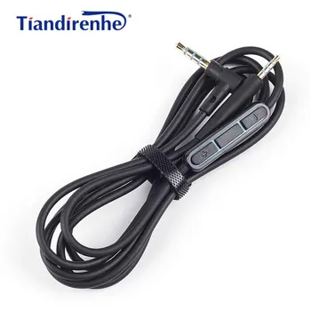 

Replacement Headphone Earphone Extension 3.5mm to 2.5mm Cable Mic For Bose Quiet Comfort 25 QC25 AE2 AE2i AE2w for Andoid IOS