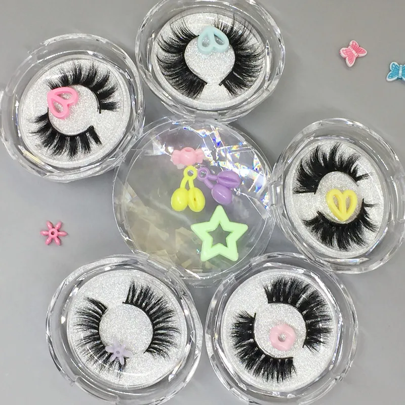 

2 Pairs 3D Mink Eyelashes Natural Long False Lashes Full Strip Lashes Thick Faux Mink Lashes HandMade False Eyelashes Makeup Too