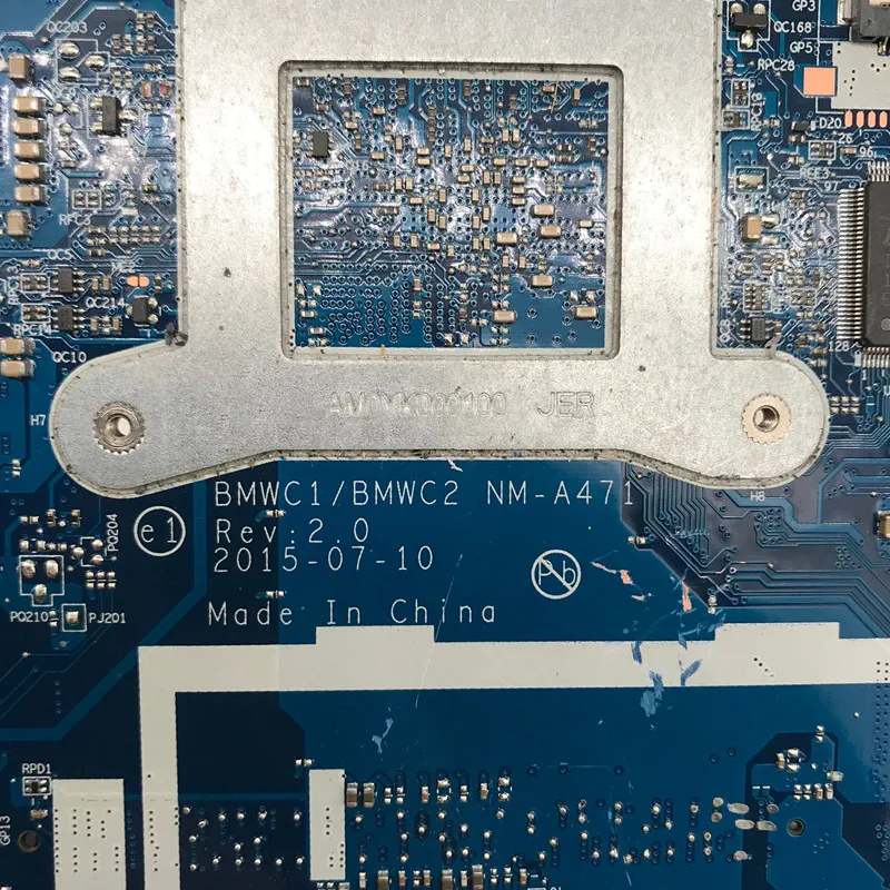 Материнская плата для ноутбука 300 15IBR BMWC1/BMWC2 NM A471 с процессором SR29E N3700 DDR3 100%