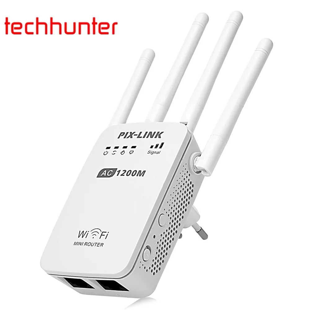 PIX LINK LV AC05 1200M Dual band WiFi Router Range Extender Supporting ...