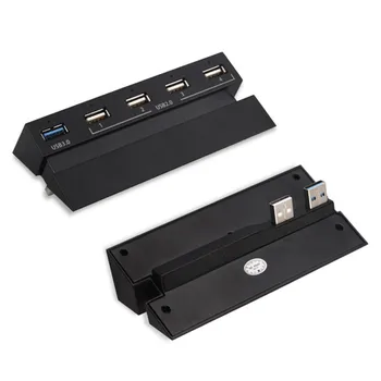 

USB 3.0 Charger Controller Splitter Expansion for PS4 High Speed 5 Port USB HUB