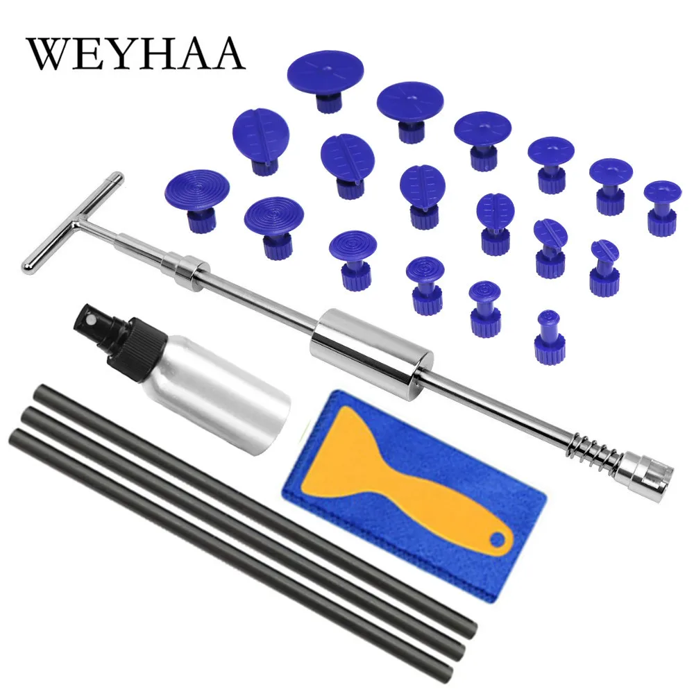 

PDR Tools paintless Dent Repair Dent Puller Kit Dent removal Slide Hammer pdr puller Reverse Hammer car repair tools dent remove