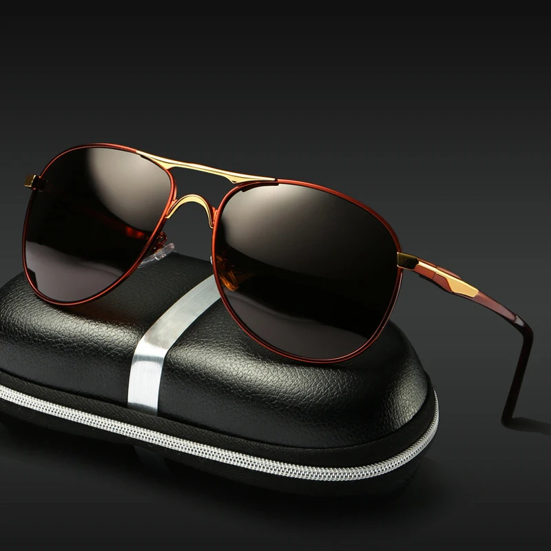  Driver Glasses Polarized Sunglasses Outdoor Men Hd Vision Driving Goggles Car Accessories UV400 201
