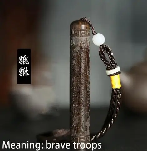Вольфрам китайский стиль культуры Деревянный Usb Зажигалка дуя воспламенение сделано из черного дерева Винтаж Резьба искусство и ремесло для - Цвет: code 6