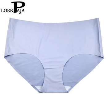 

LOBBPAJA Brand Woman Seamless Underwear Panties Soft Plus Size Mid-Waist Briefs Ladies Intimates Lingerie for Women 1_9137