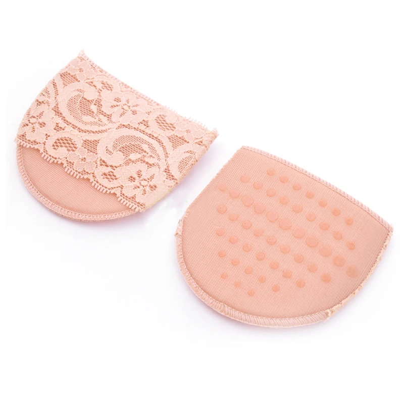 

4Pairs Lace Forefoot Insoles High Heel Shoes Pad Insoles Breathable Health Care Shoe Insole High Heel Foot Cushions Shoe Insert