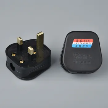 

BS UK plug with safety fused, Wall Home AC Power Charger Adapter,connector lug