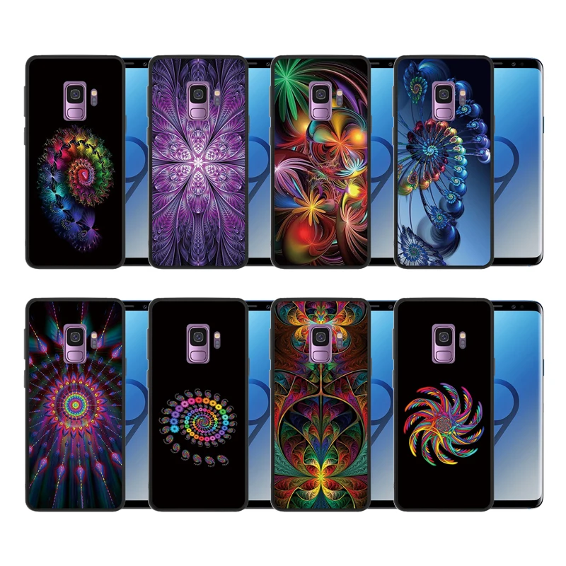 

Black Silicone Case for Samsung Galaxy S9 Colorful Phone Cases Cover Coque Fundas