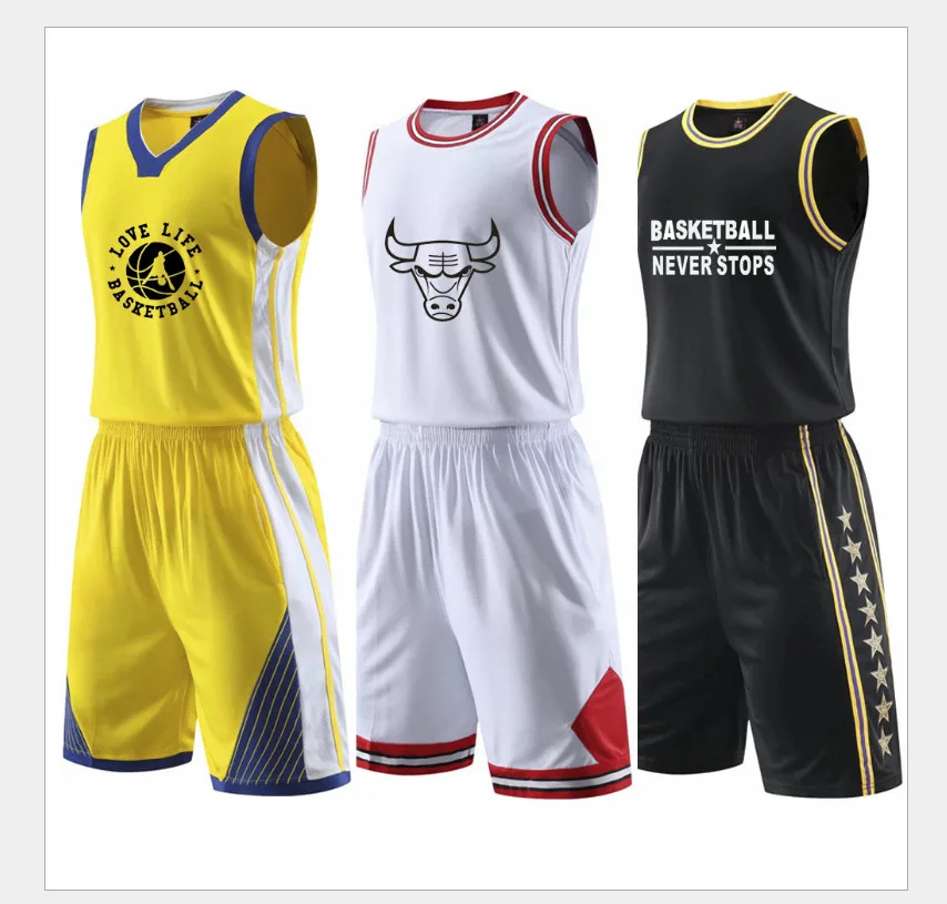 

Basketball Jerseys 2019 Autumn New Thompson Breathable Competition Sportswear Printed Genuine Wholesale