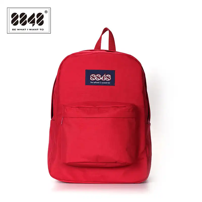 girls red bag