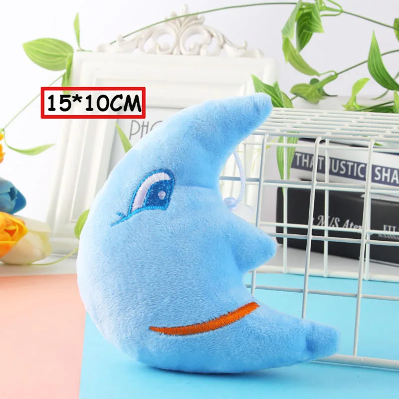 JasopiEt милая плюшевая облачная кукла Луна Звезда игрушка мини размер подушка для