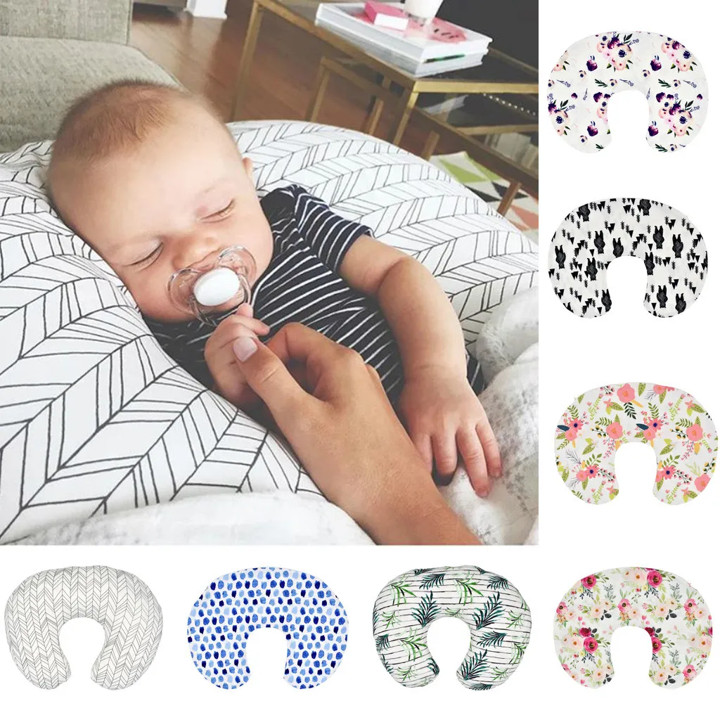 

U-shaped Baby Feeding Maternity Detachable Nursing Pillow Cover Neck Care Newborn Gifts Breastfeeding Comfortable Home Soft
