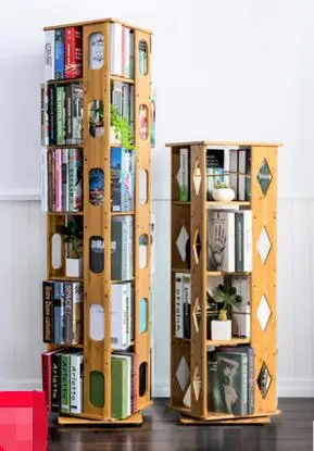 360 Degree Rotation Simple Bookshelves Multi Y Floor Bookcase 360 Degree Rotation Simple Bookshelves Multi Y Floor Bookcase Shelves Children S Dormitory Shelter In Brackets From Home Improvement On Aliexpress
