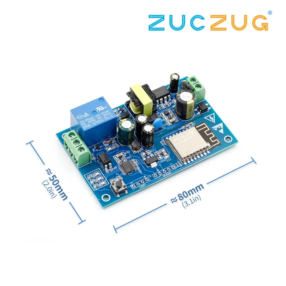 

220V Wifi Relay Switch Remote Control Smart Home ESP8266 Relay Module