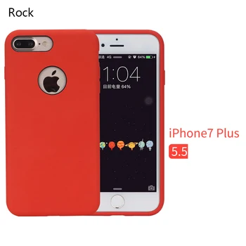 

For iphone7 4.7 inch / For iphone 7plus 5.5 inch Silicone Drop resistance Protective Case