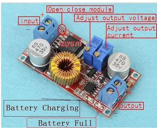 5 шт. литий-лев модуль зарядного устройства литиевой батареи 5 V-32 V постоянного тока до 0,8 V-30 V 5A модуль ldo понижающего преобразователя постоянного тока Напряжение светодиодный драйвер