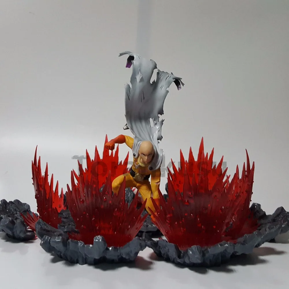 Фигурки One Punch Man Saitama Sensei Power Up сцена Аниме ONE PUNCH MAN фигурка модель игрушка|model toy|action