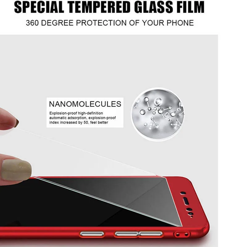 360 hard full case cover for Xiaomi Redmi note 5 pro  01