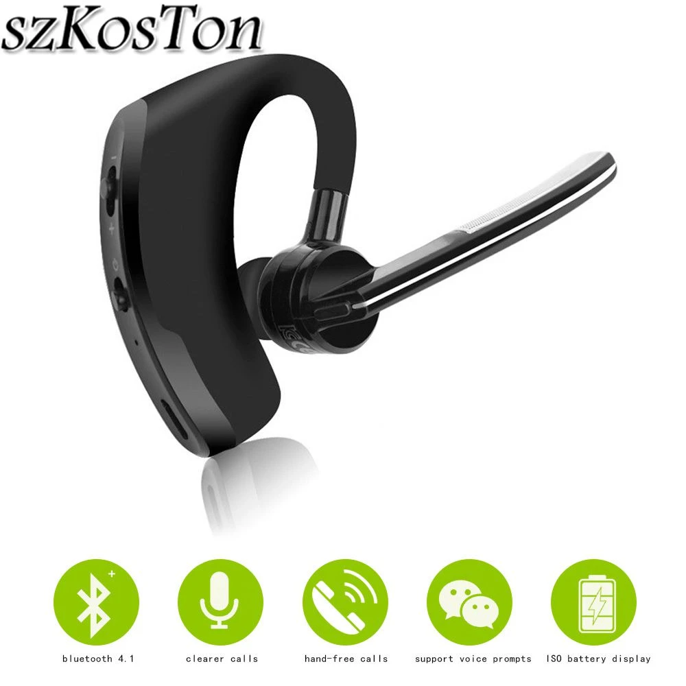 Auriculares inalámbricos Hand-Free Ruido Cancelación Auriculares con Auriculares inalámbricos Hand-Free Ruido Cancelación Auriculares con