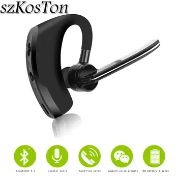 

Original Business Bluetooth headset Noise Cancelling Voice Control Wireless Headphone Driver Sport Earphone for iPhone Android