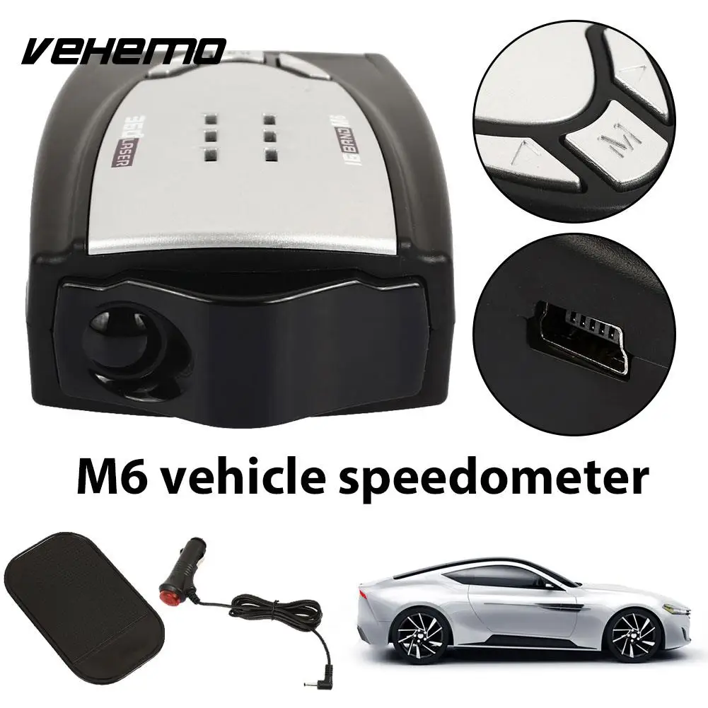 

360 Degrees Universal Speed Control Detector Full Band Scanning Touching Key Scanning Radar Drive Safely Car Radar