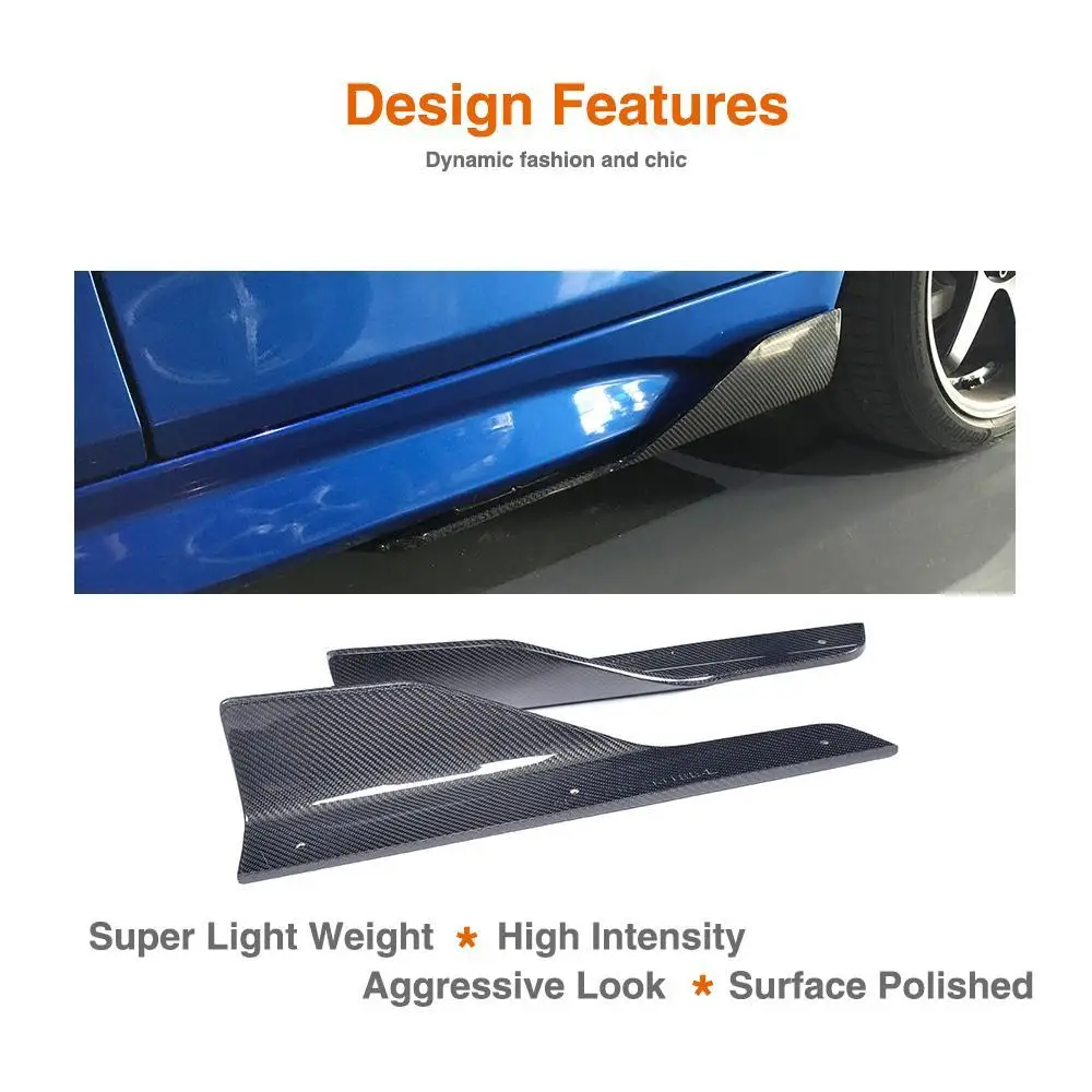 Автомобильная боковая юбка разветвители закрылки Winglets для BMW 3 серии F30 320i 325i 328i 335i
