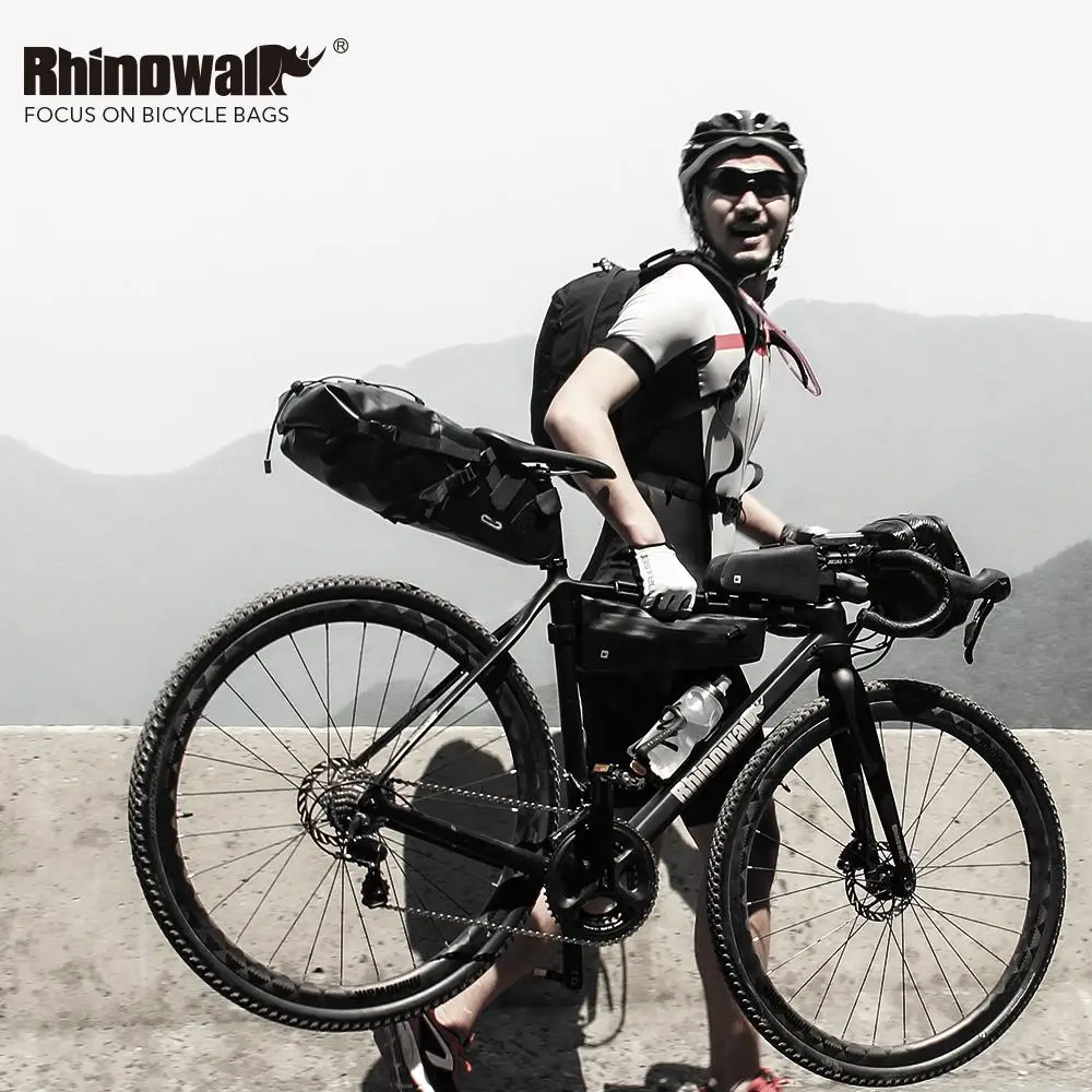 Rhinowalk непромокаемые дорожный велосипед Передняя рамная трубка сумка