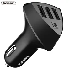 Remax 3 USB Car Charger 5V/4.2A Quick Charging for Tablet PC car usb charger For iphone 5s 6 7plus xiaom Samsung Note 5 S6 Edge