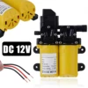 Автоматический самовсасывающий водяной насос DC 12V 100W, мембранный насос высокого давления, небольшой безопасный насос, лодка, караван, морск... ► Фото 2/6
