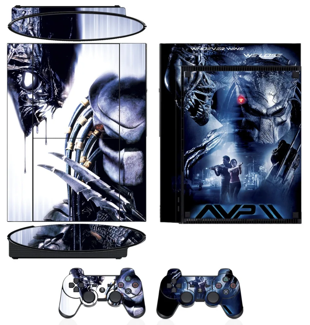 

Aliens Q257 Vinyl Skin Sticker Protector for Sony PS3 Super Slim 4000 and 2 controller skins Stickers