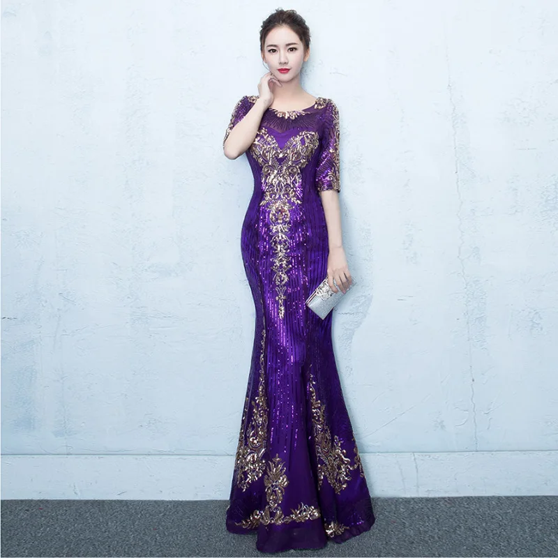 Korean Fashion Evening Dresses
