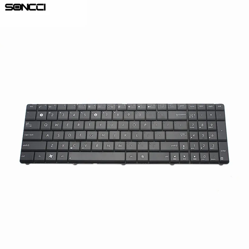 

Soncci US standard keyboard For Asus K52 K53 K57 N53S A53S X54H X55V K55D K54H K53S Laptop US version Replacement keyboard