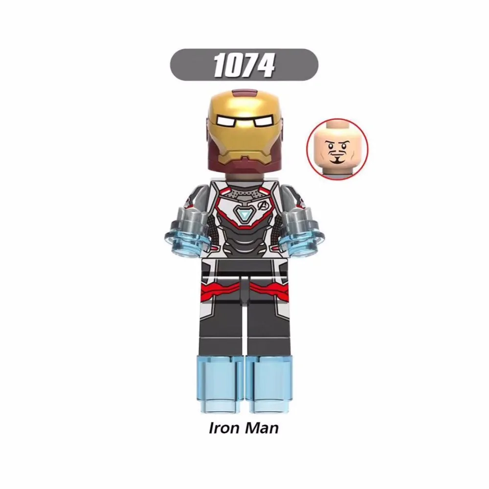 Legoing Marvel Avengers Endgame Thanos Super Heroes Thor Iron Man Captain America Harry Quinn Building Blocks figures kids toys