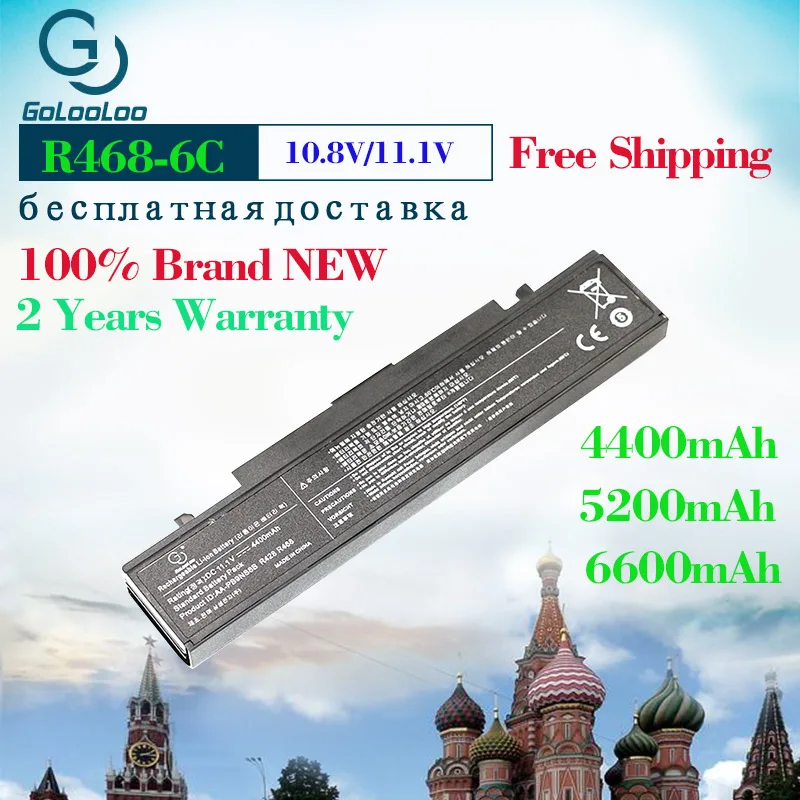 

Golooloo 11.1v Laptop Battery For Samsung aa PB9NC6B AA-PB9NC6B AA-PB9NS6B PB9NC6B R580 R540 R519 RV508 R528 R505 R428 np300v5a