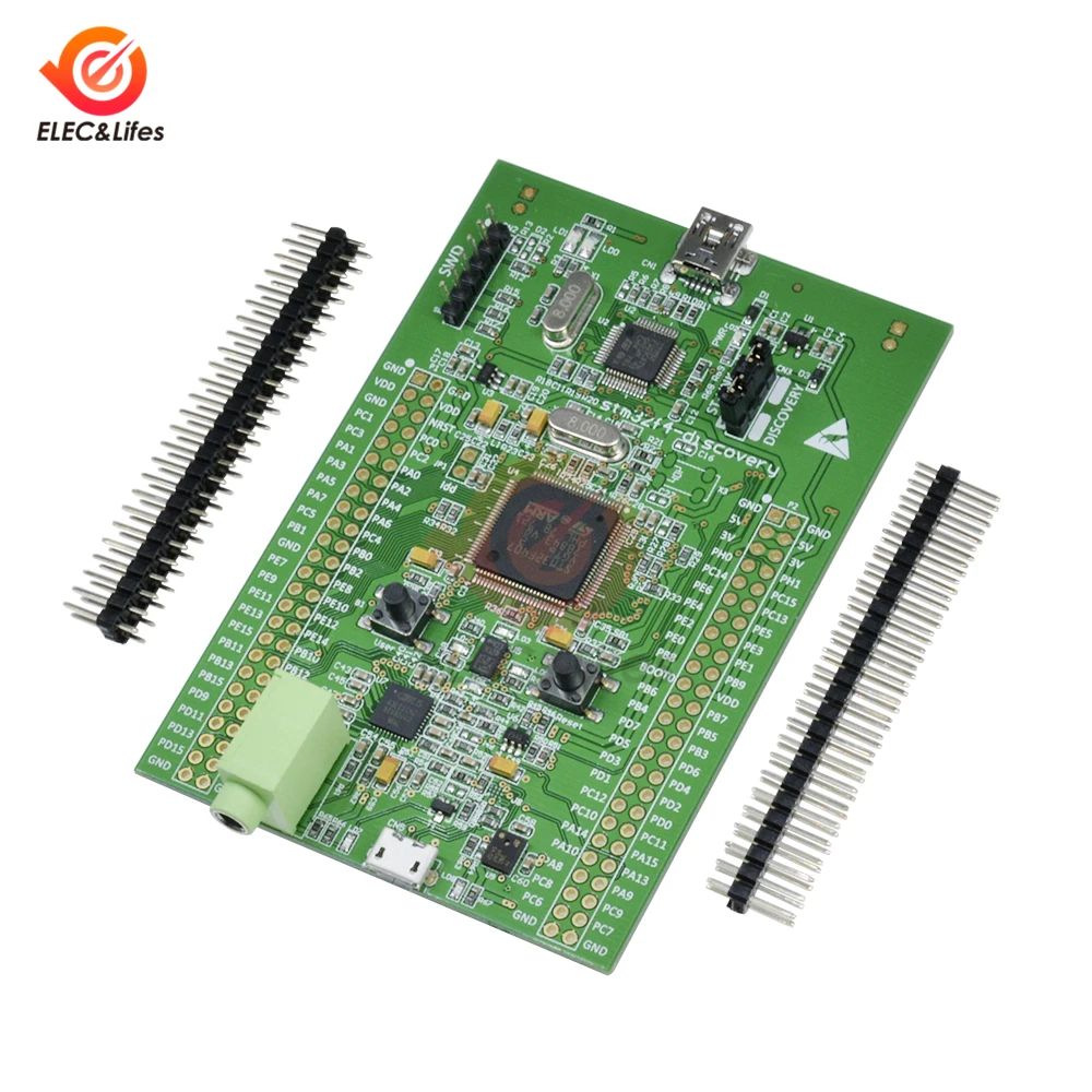 1 шт. Stm32f4 обнаружения STM32F407 Cortex-m4 1 Мб флэш-макетная плата модуль ST-link V2 SWD 3 В/5 В Micro-AB USB интерфейс