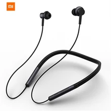 Xiaomi Bluetooth ошейник, наушники с шейным ободком, гарнитура в уши, магнитный MicPlay, двойной динамический Bluetooth 4,1, гибридный двойной драйвер